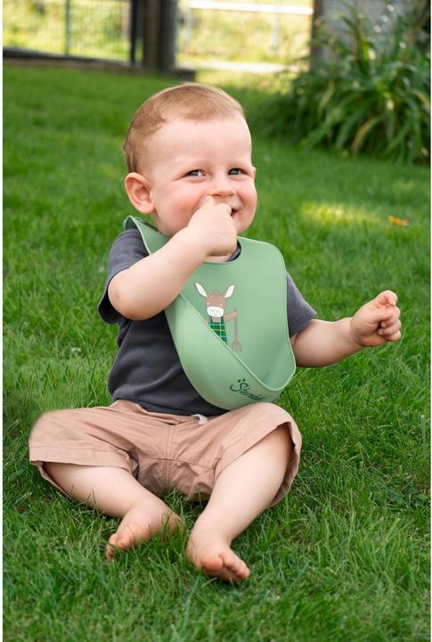 Actual product image Sterntaler Silicone bib (4 Months)