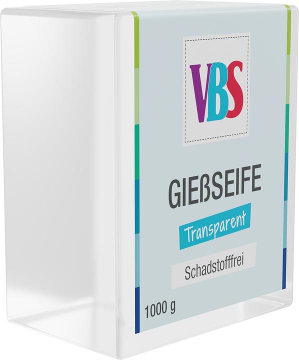 Produktbild VBS Giessseife, transparent (Hartseife, 1000 g)