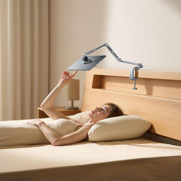 Actual product image Wozinsky WTY0YS1 Magnethalterung, 360° drehbar, solide, für Telefon und Tablet - grau