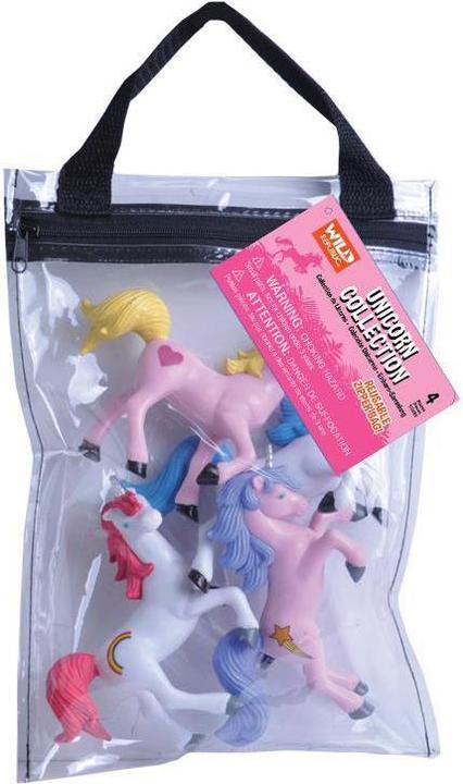 Actual product image Wild Republic Polybag Zippered Unicorn