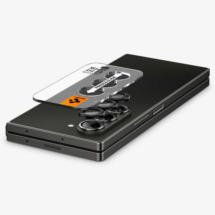Immagine prodotto Spigen Optik.tR "EZ Fit" Camera Protector 2-Pack Galaxy Z Fold 6 Nero (2 Pezzo/i, Samsung Galaxy Z Fold6)