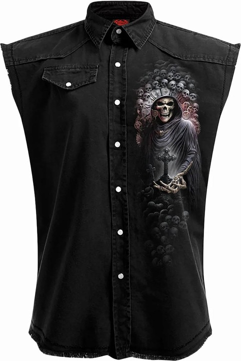 Immagine prodotto Spiral Reaper Time Camicia Senza Maniche Adulto Unisex (3XL)