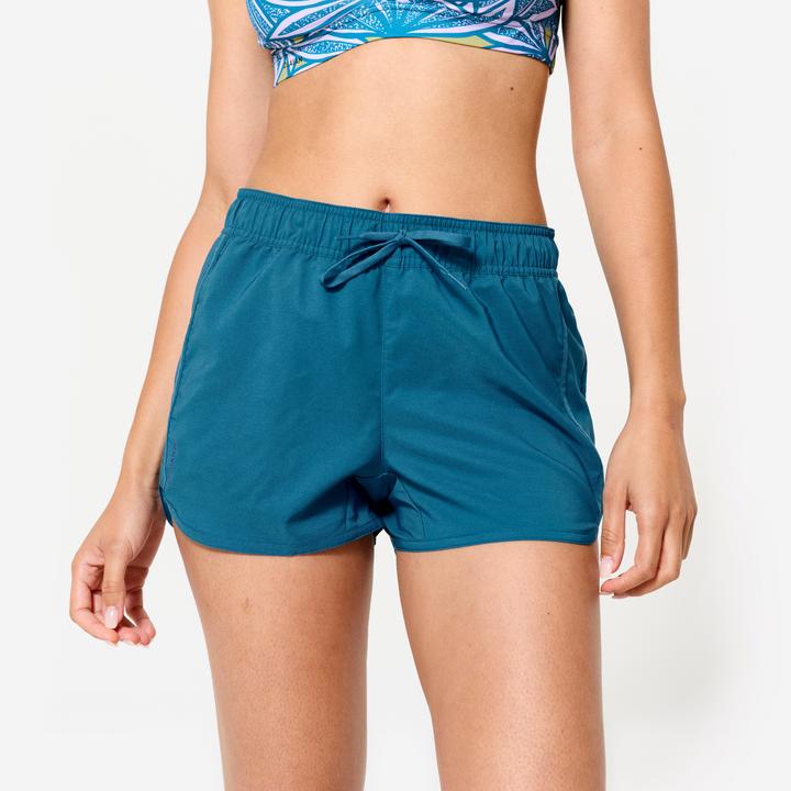 Olaian Boardshorts Damen Tini petrol blau