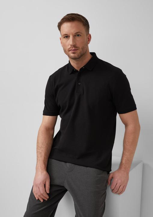Produktbild s.Oliver Poloshirt aus elastischem Baumwollmix-Piqué (S)
