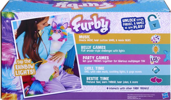 Produktbild Furby HAS FUR interactive toy Dj Neon Star (15.24 cm)