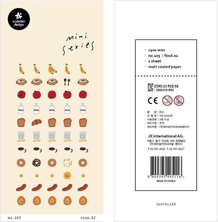 Produktbild LT Piver Mini-Essensaufkleber #2