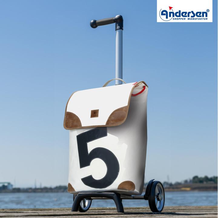 Actual product image Andersen Unus Shopper Fun 360° shopping trolley 57 cm