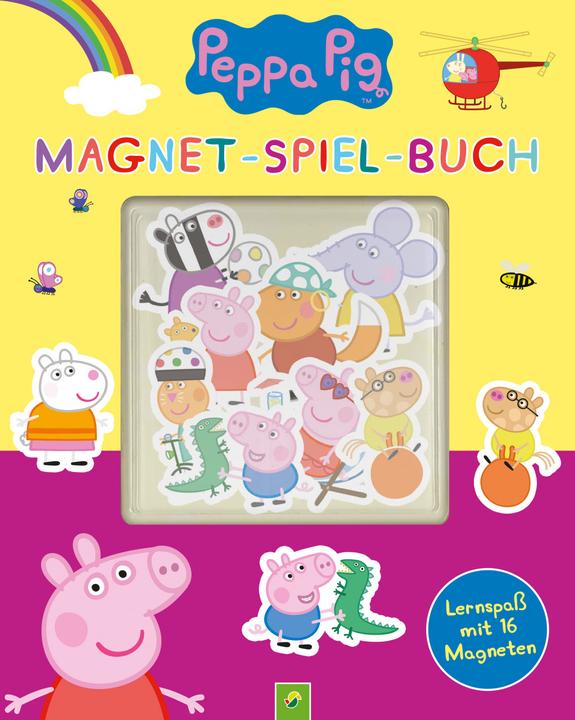 Actual product image Peppa Pig Magnet-Spiel-Buch (German, 2022)