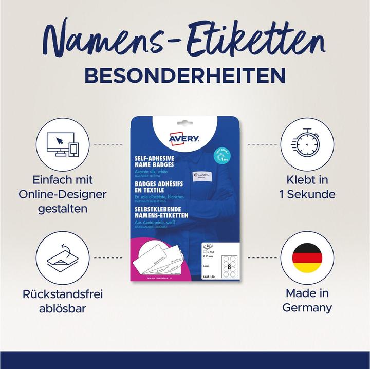 Produktbild Avery Im Namen der Labels
