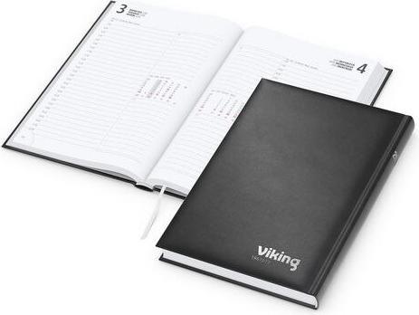 Actual product image Viking Diary 1861073 black (A5)