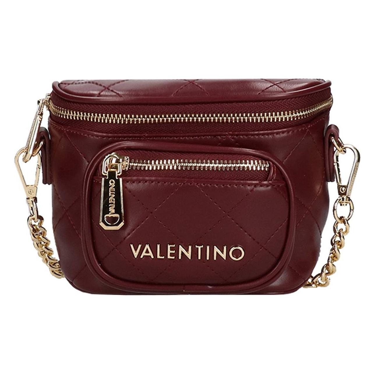 Valentino, Damen, Handtasche, Schoudertas Nur Re Belt Bag Vino Wijnrood, Rot