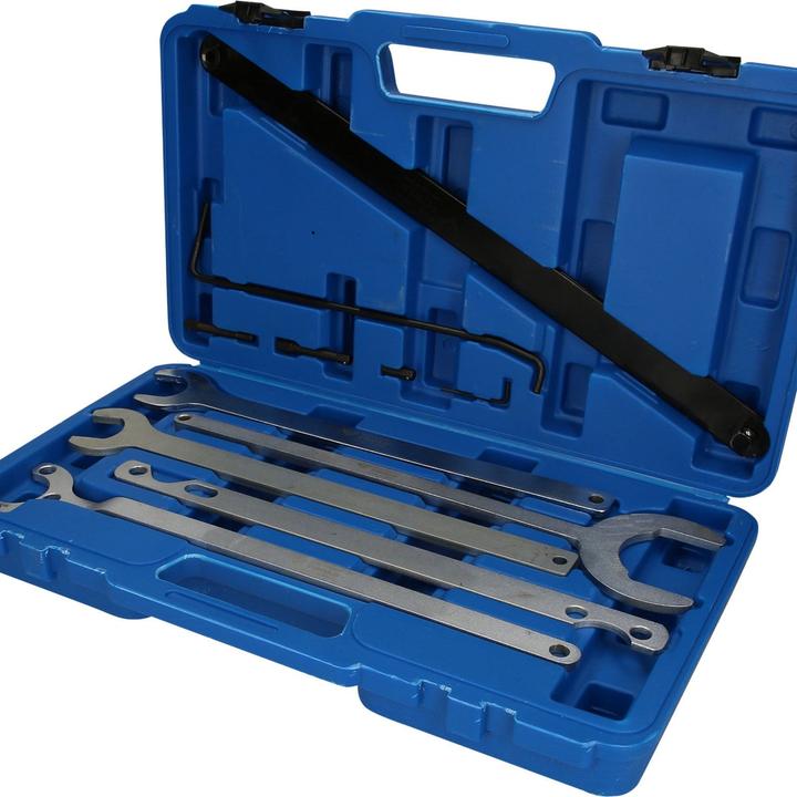 Actual product image Brilliant Tools Fan hub spanner set | 11 pcs.