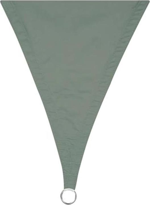 Actual product image Perel SUN SEA - TRIANGULAR - 3.6 x 3.6 x 3.6 m - COLOUR: GREEN-GREY (360 x 360 cm)