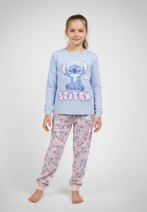 Produktbild Stitch Schlafanzug Für Kinder Hellblau (158)