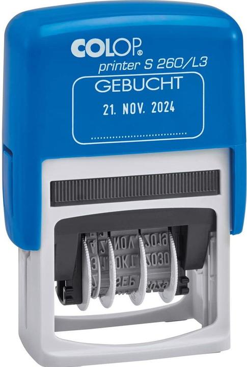 Actual product image Colop DATE - with text