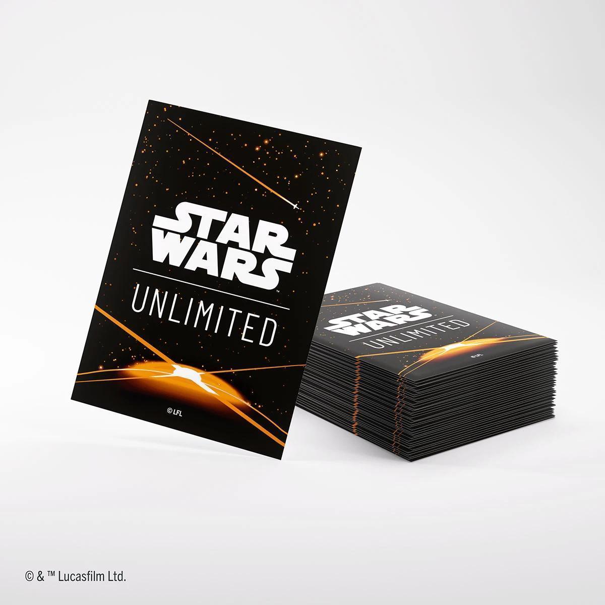 Ultra Pro Star Wars: Unlimited Art Sleeves - Card Back Orange