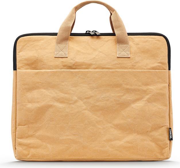 Actual product image Hayashi-UK Laptop Notebook Tablet Tasche, veganes Papier Leder (15")