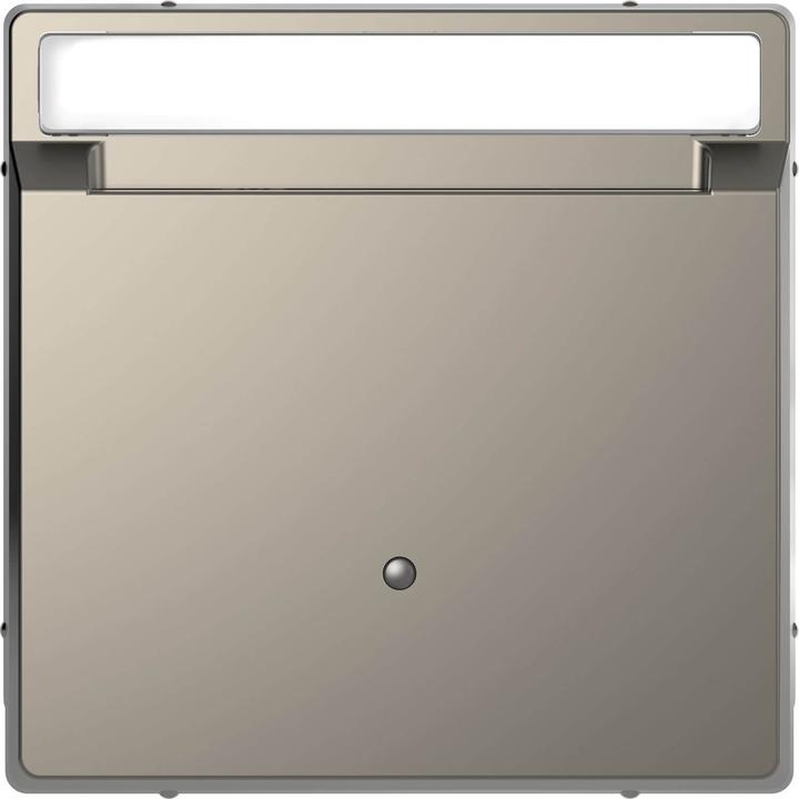 Actual product image Merten Card switch with title block, MEG3854-6050