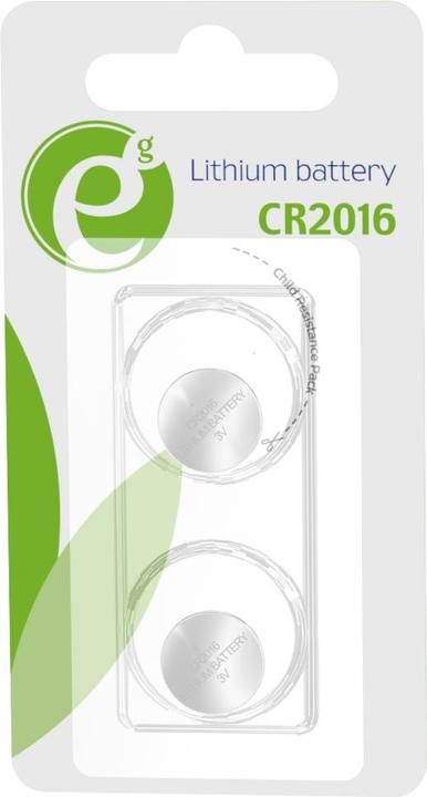 Produktbild Gembird EG-BA-CR2016-01 Energenie Button (2 Stk., CR2016, 80 mAh)
