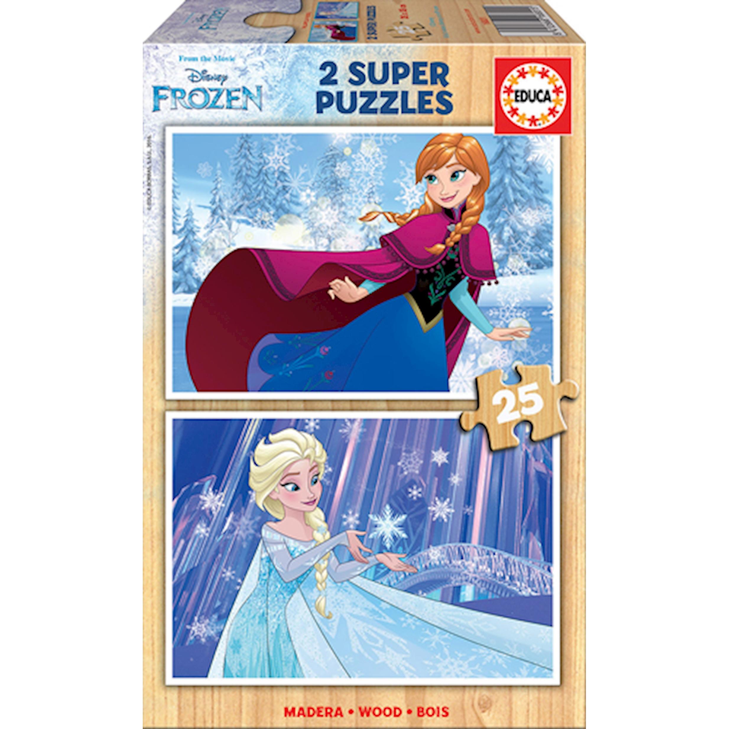 Educa Holzpuzzle Frozen B 2x25 Teile (50 Teile)