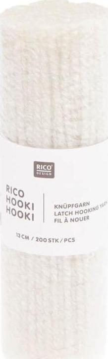 Actual product image Rico Design Hooki Knüpfgarn Offwhite