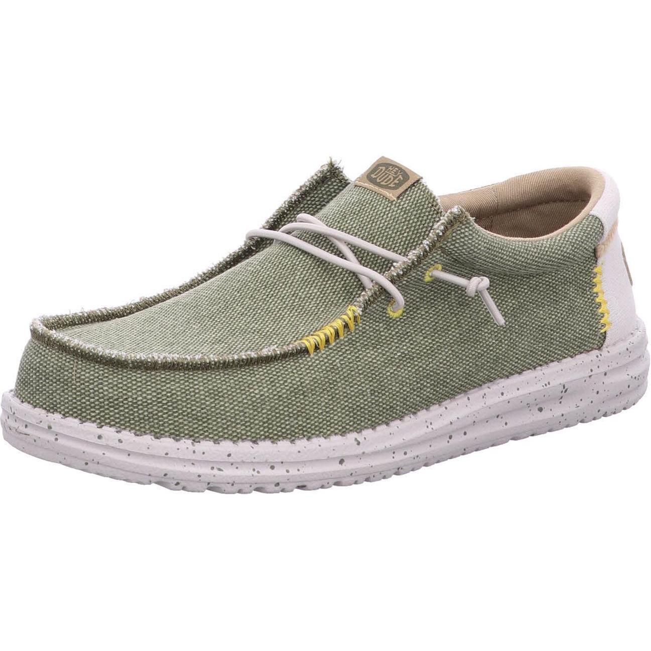 Hey Dude, Herren, Halbschuhe, Wally Coastline Jute, Grün, (42)