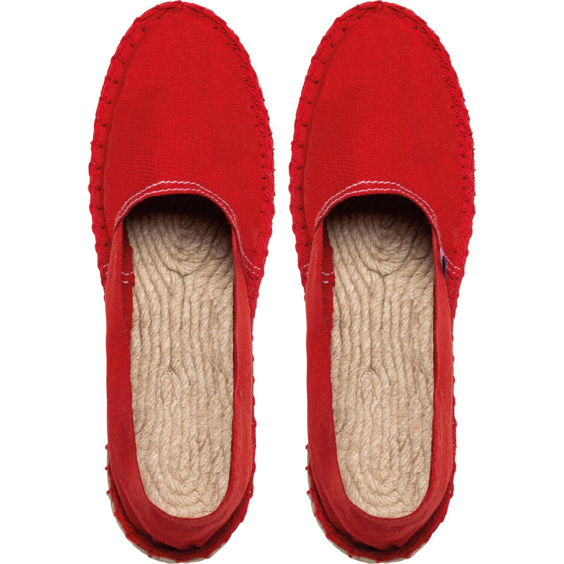 Thumbnail - Kariban, Herren, Espadrilles, Made in France, Rot, (38)