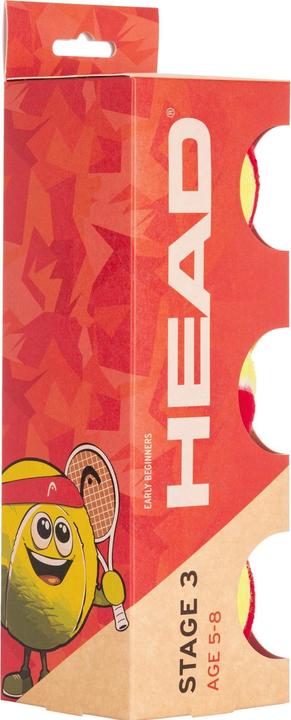 Head Tennisbälle Stage 3 3er-Pack