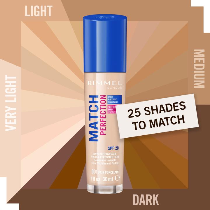 Image du produit Rimmel London Match Perfection SPF20 (DDB397)