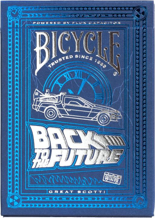 Bicycle Retour vers le futur (Anglais)