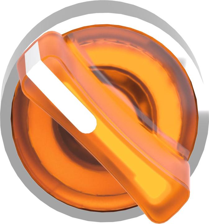 Produktbild Schneider Electric Wahlschalter 22mm 2-Positionen orange