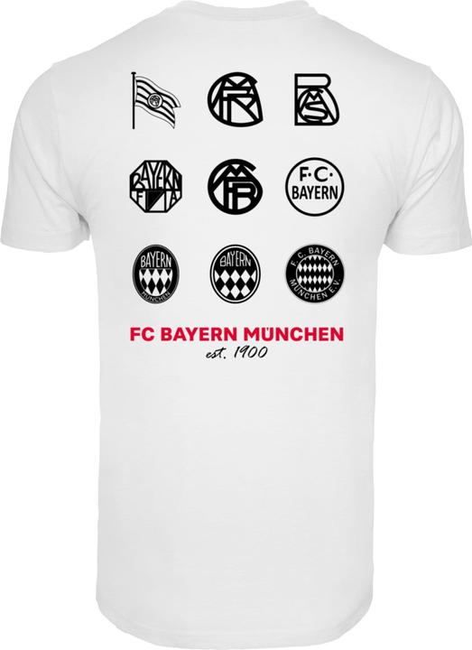 Immagine prodotto FC Bayern München Maglietta con logo storico a girocollo - 112145 (M)