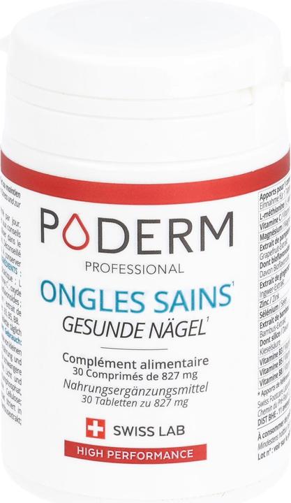 Produktbild Poderm Compléments Alimentaires Tablette (30 Stück, Tabletten, 40 g)