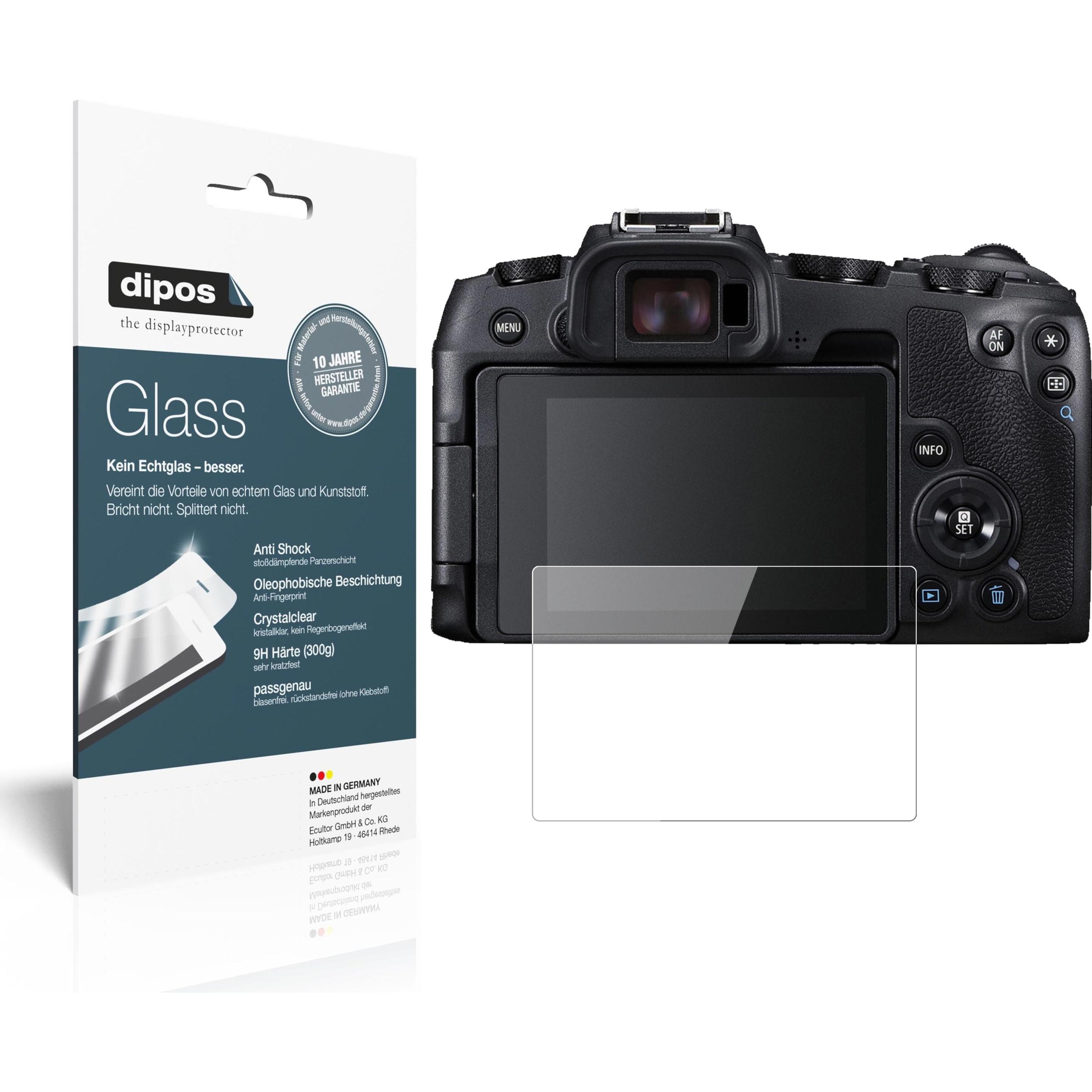 Dipos Displayschutz Anti-Shock (Displayschutz, Canon EOS RP), Kameraschutz, Transparent