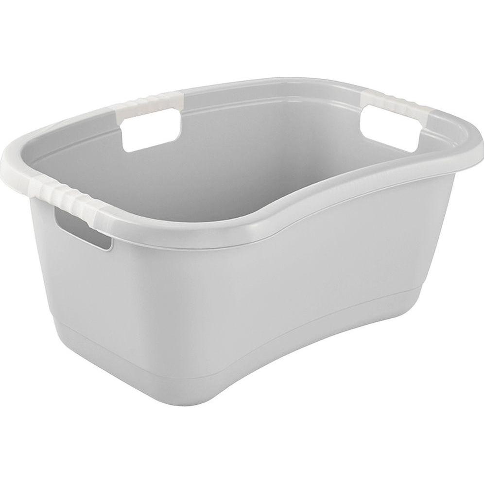 keeeper, Wäschekorb, Wanne grau 50 l (50 l)