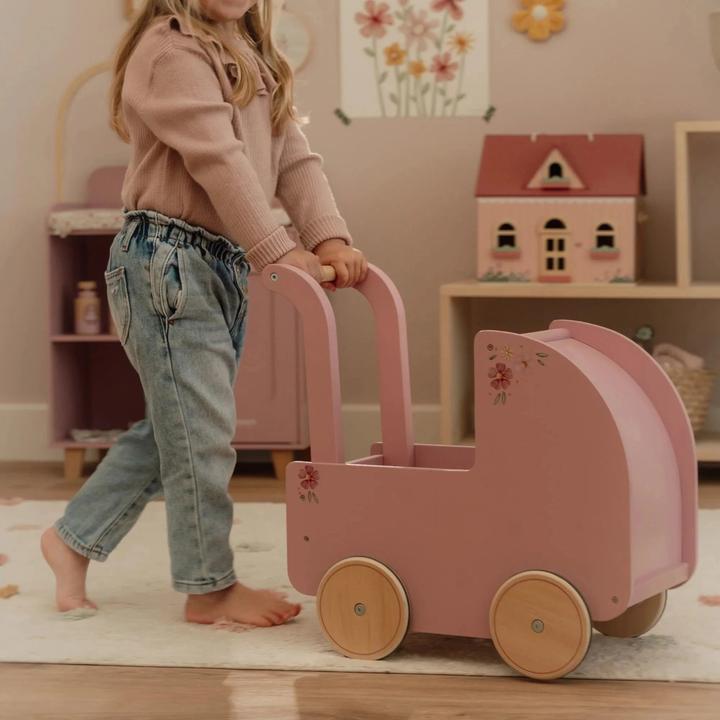 Produktbild Little Dutch Puppenwagen aus Holz