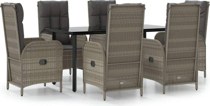 Produktbild vidaXL Garten Essgruppe (160 x 80 x 74 cm)