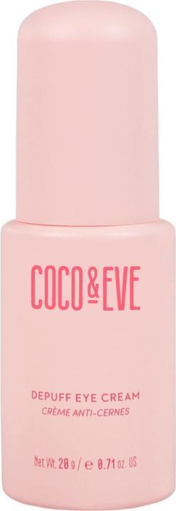 Image du produit Coco & Eve Depuff Crème pour les yeux pour les poches, les cernes et les rides 0.71 fl oz (Crème pour les yeux, 20 ml, Jour + nuit)