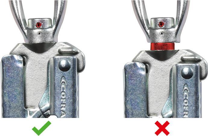 Actual product image Cofra Busselton fall arrester 6m with rope