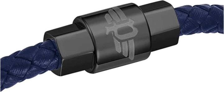 Produktbild Police Shelf - Blue leather bracelet Rock Rebel PEAGB0001403/4 - Length: 20 cm (20 cm, Leder)