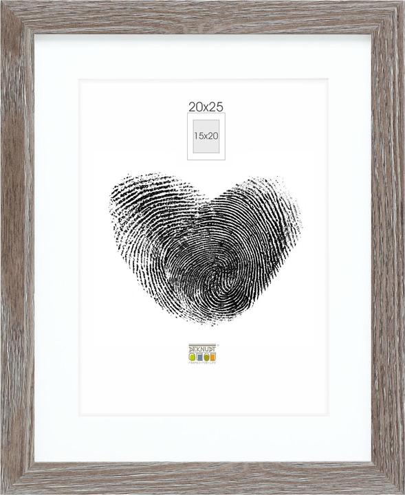 Actual product image Deknudt S66KH3 P1 20x25 oak wood with passepartout (20 x 25 cm)