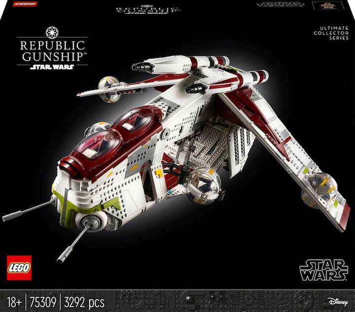 Produktbild LEGO UCS Republic Gunship (75309, LEGO Star Wars, LEGO Seltene Sets)