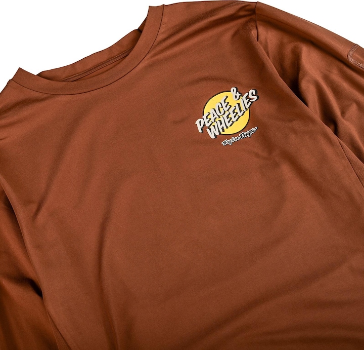 Actual product image Troy Lee Designs Ruckus Long Sleeve Ride Tee - Wheelies (M)