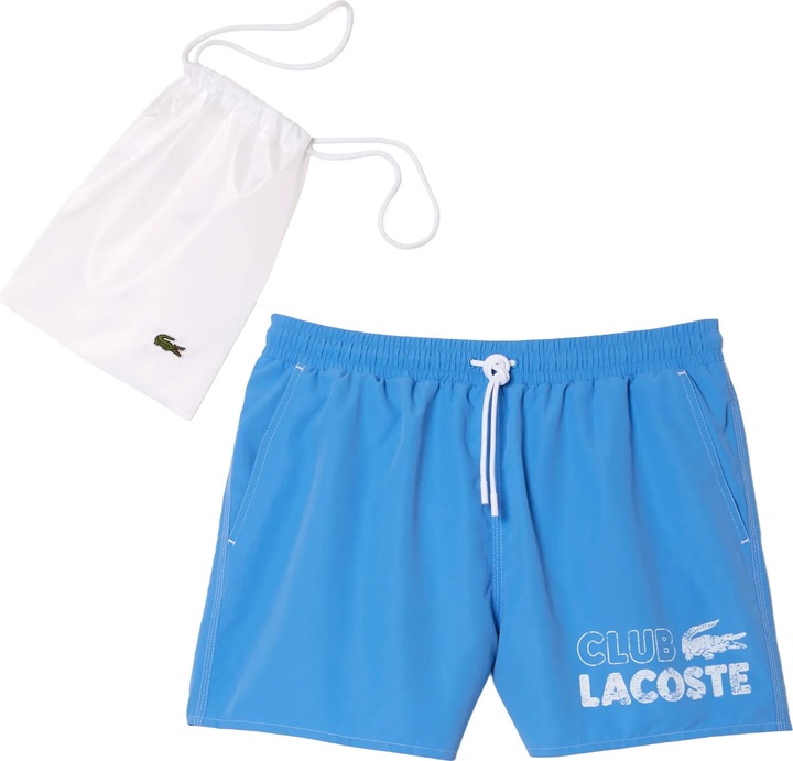 Actual product image Lacoste Mens Quick Dry Swimming Trunks (M)