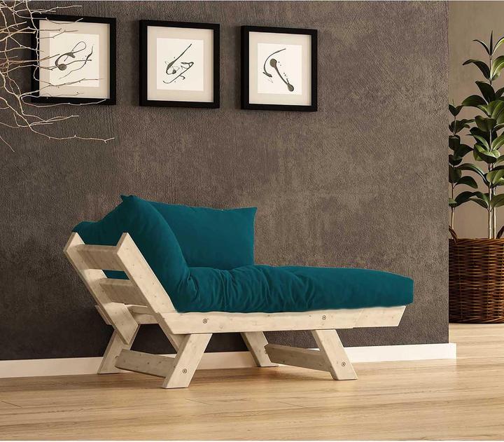 Natural, Petrol Blue