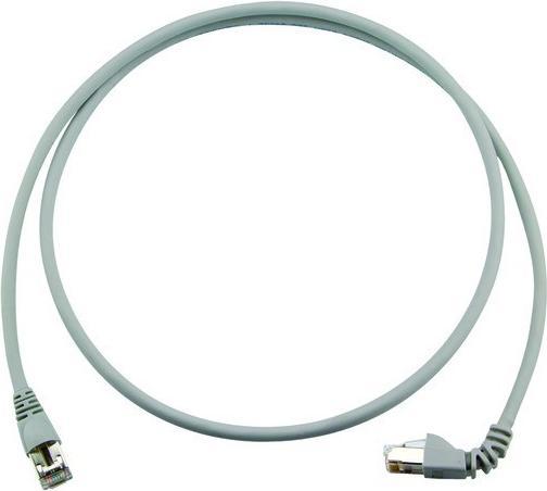 Produktbild Telegärtner MP8 FS 500 LSZH-1.0 1m Cat6a S/FTP (S-STP) Grau Netzwerkkabel (S/FTP, CAT6a, 1 m)