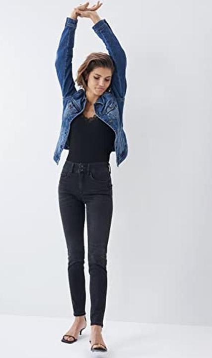 Actual product image Salsa Jeans Secret Skinny Push In Black (W33/L30)