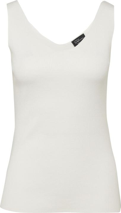 Produktbild s.Oliver Strickpullunder Ärmelloses Feinstrick-Top im Slim Fit (36)