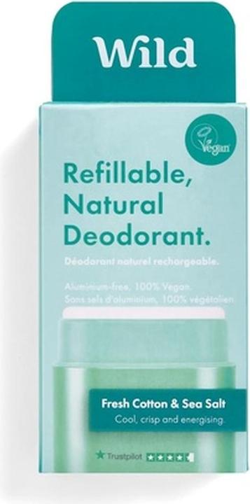 Produktbild Wild Nachfüllbares Deodorant Fresh Cotton & Sea Salt (Stick)