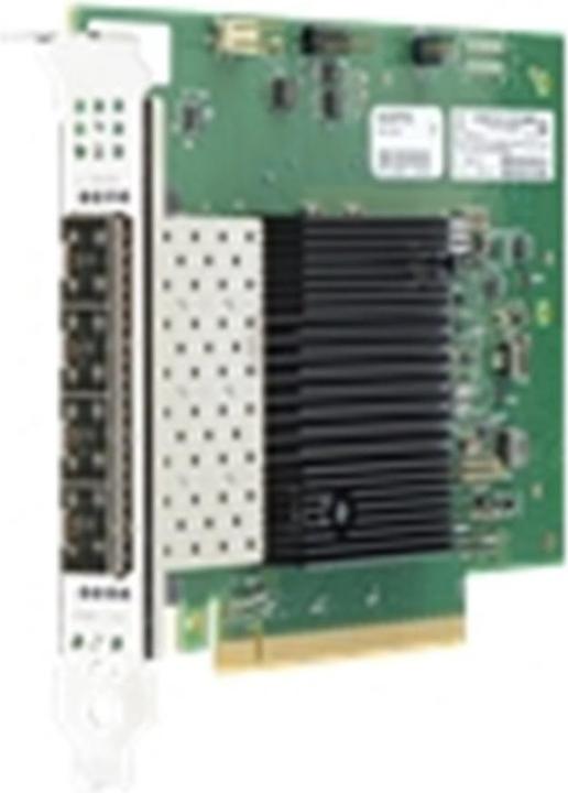 Actual product image HPE E Intel Ethernet Adapter, E810-XXVDA4, 10/25Gb, 4-port, SFP28 (Mini PCI Express, PCI-E x16)